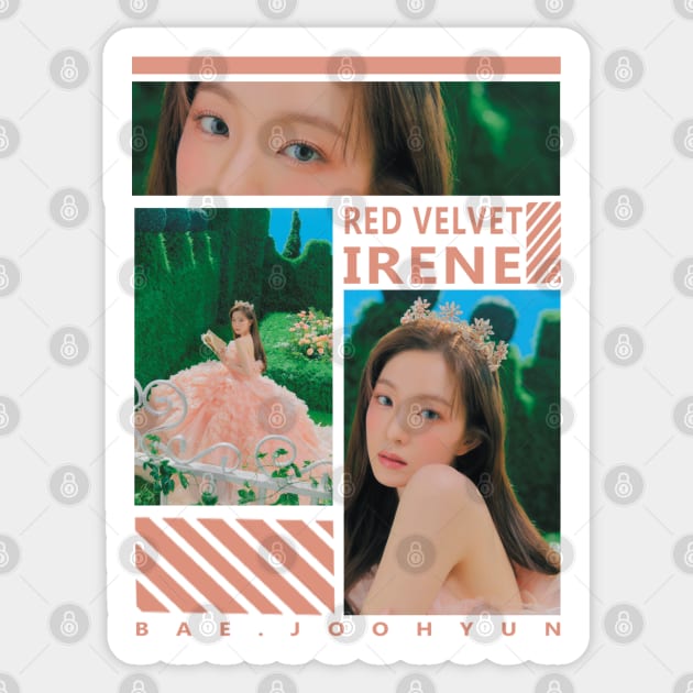 Kpop Design Irene Red Velvet Sticker by Design Kpop Aesthetic Store